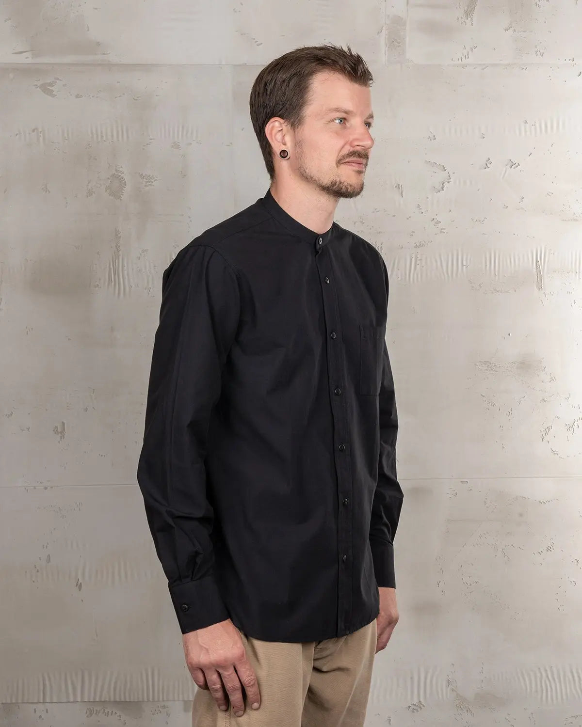 1923 BUCCANOY SHIRT - Black Chambray - Raw Denim