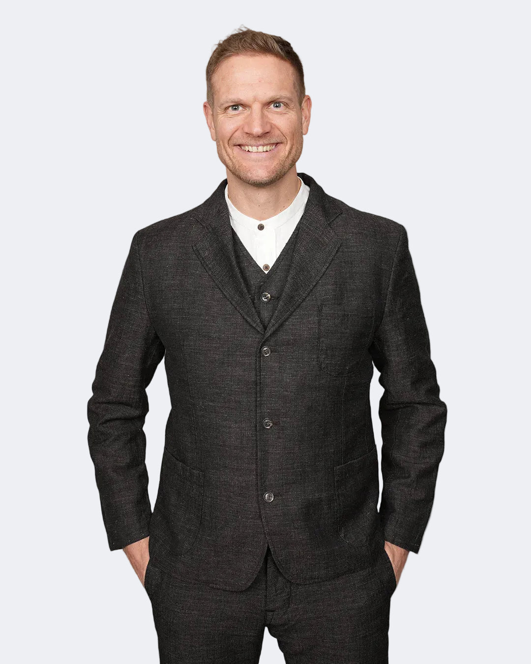 1927 HARVESTER JACKET - Owen Brown - Raw Denim