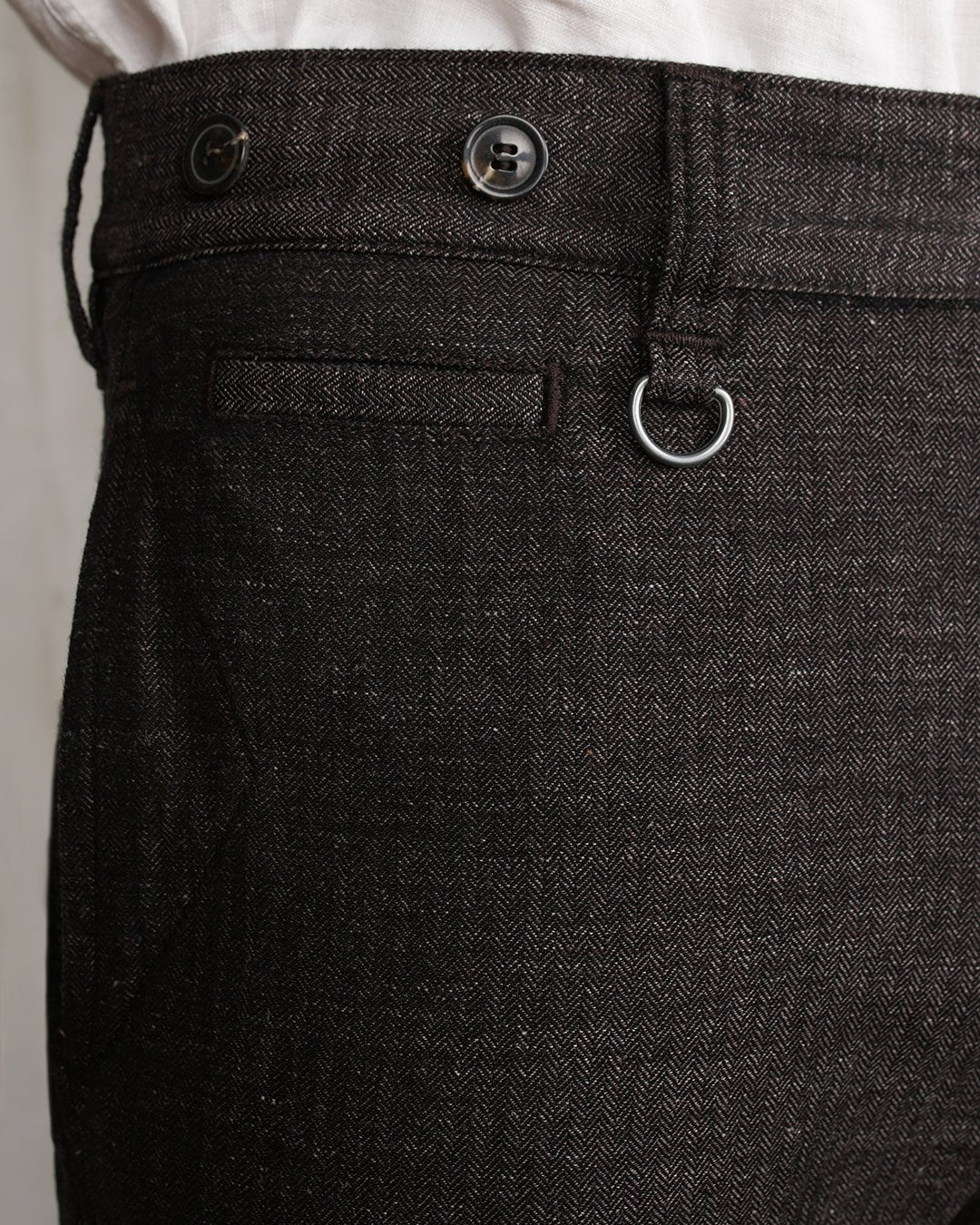 1927 HARVESTER TROUSERS - Owen Brown - Raw Denim