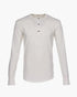 1927 HENLEY SHIRT LONG SLEEVE - Ecru - Raw Denim