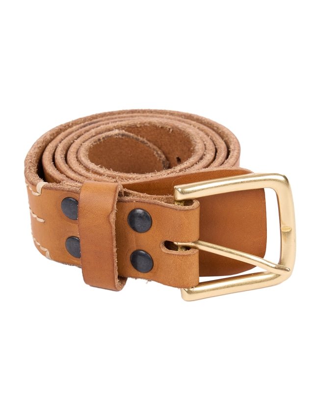 1937 Ranger Belt – Natural - Raw Denim