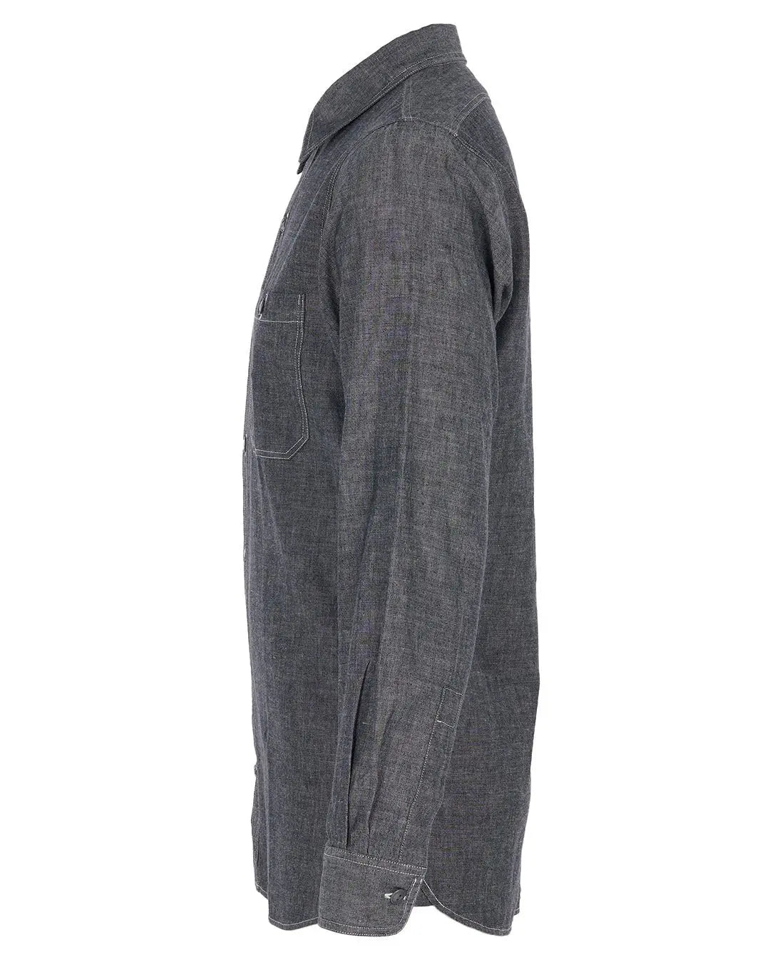 1940 USN CHAMBRAY SHIRT - Harbor Grey - Raw Denim