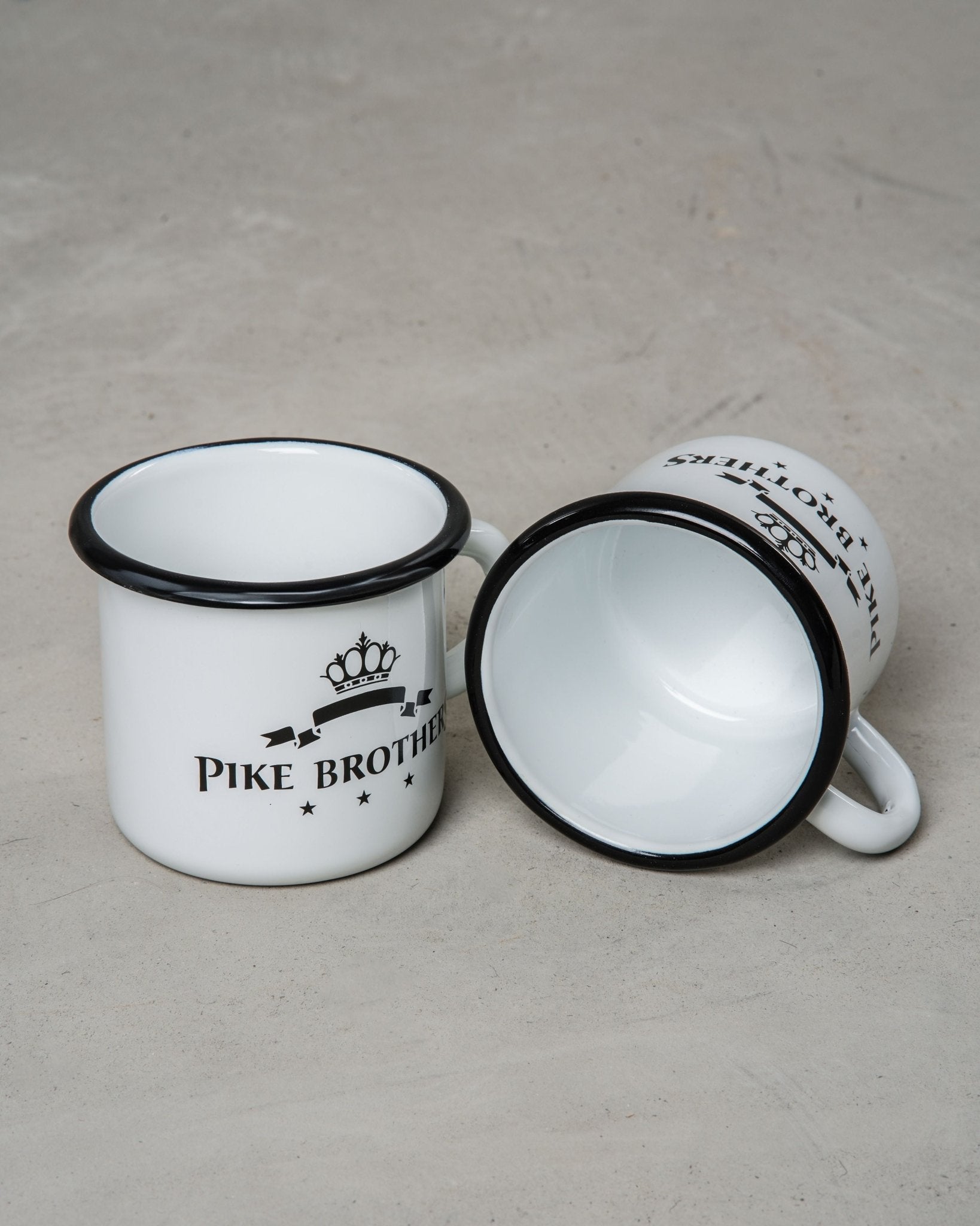 1951 PB ENAMEL MUG - White - Raw Denim