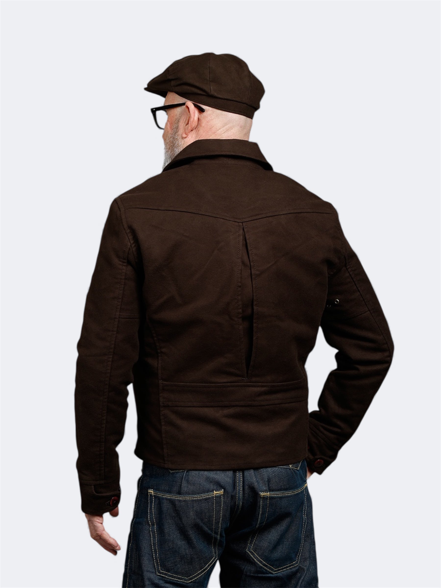 1932 ROADSTER JACKET - Moleskin Soil Brown