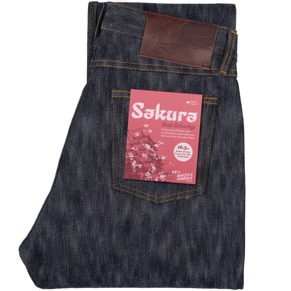 SAKURA SLUB SELVEDGE - Weird Guy 16.5 oz