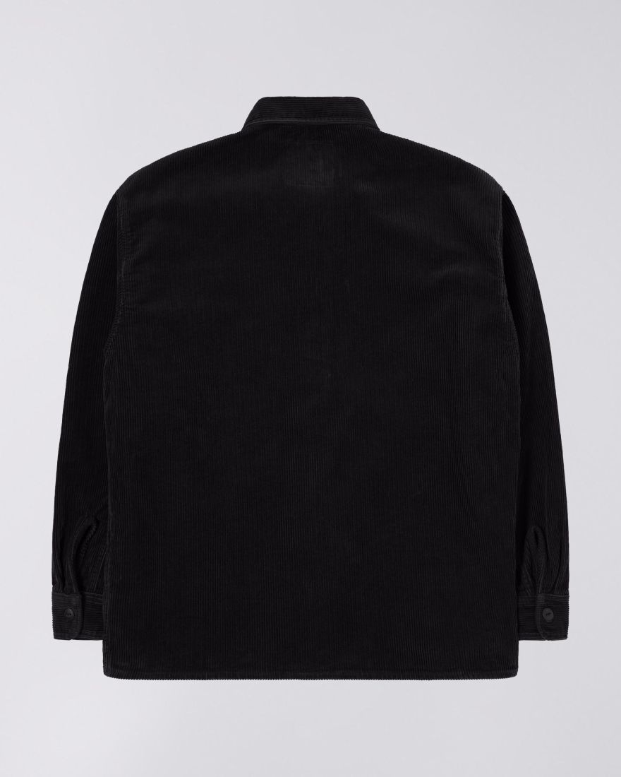 ANDER SHIRT LS - Black - Raw Denim