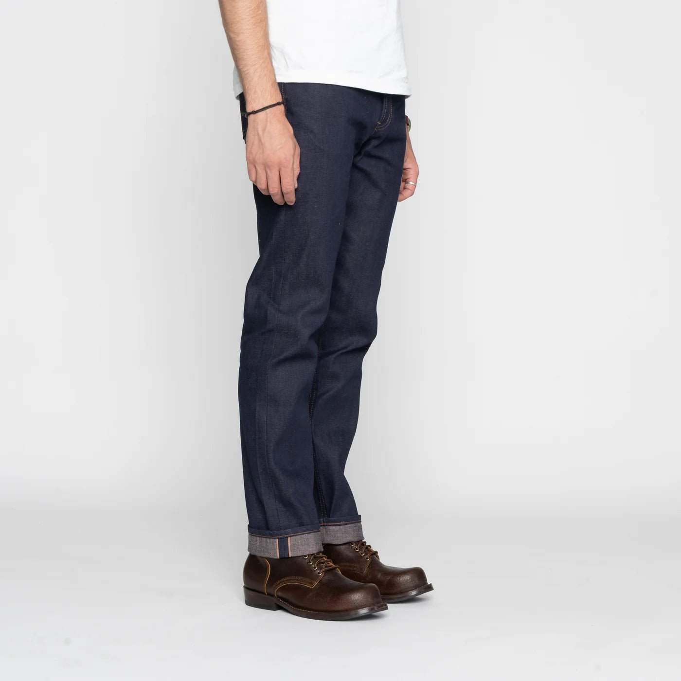 COFFEE DYE SELVEDGE - Weird Guy 12.5 oz - Raw Denim