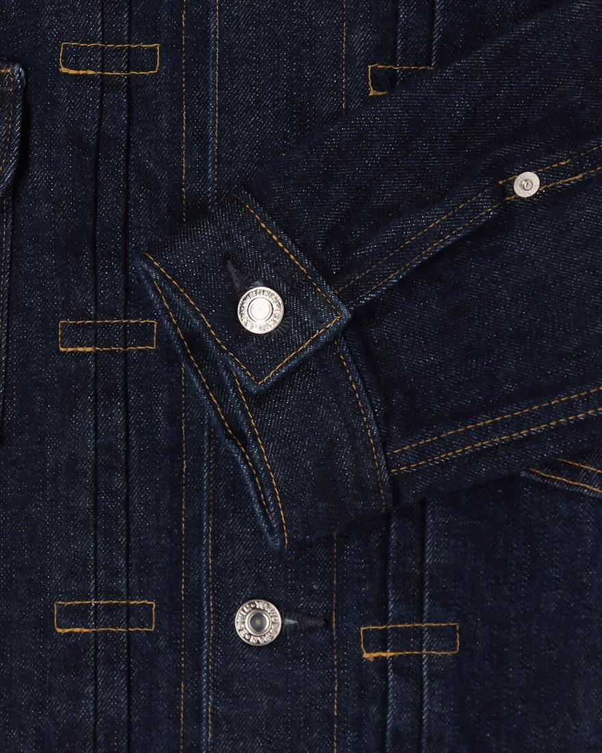 DENIM JACKET - Blue - Raw Denim