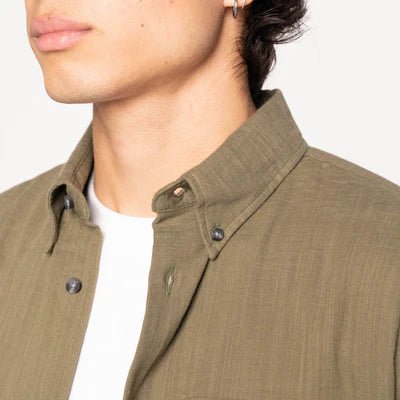 Easy Shirt - Double Weave Gauze - Raw Denim