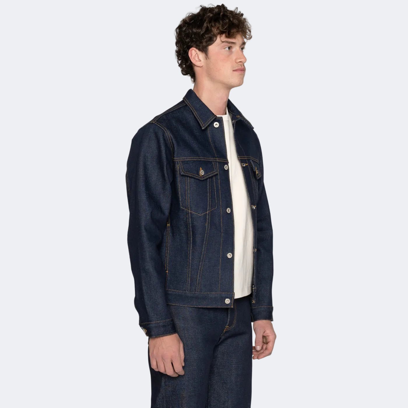 ELEPHANT 14 Dirty Elephant - Denim Jacket 20 oz - Raw Denim