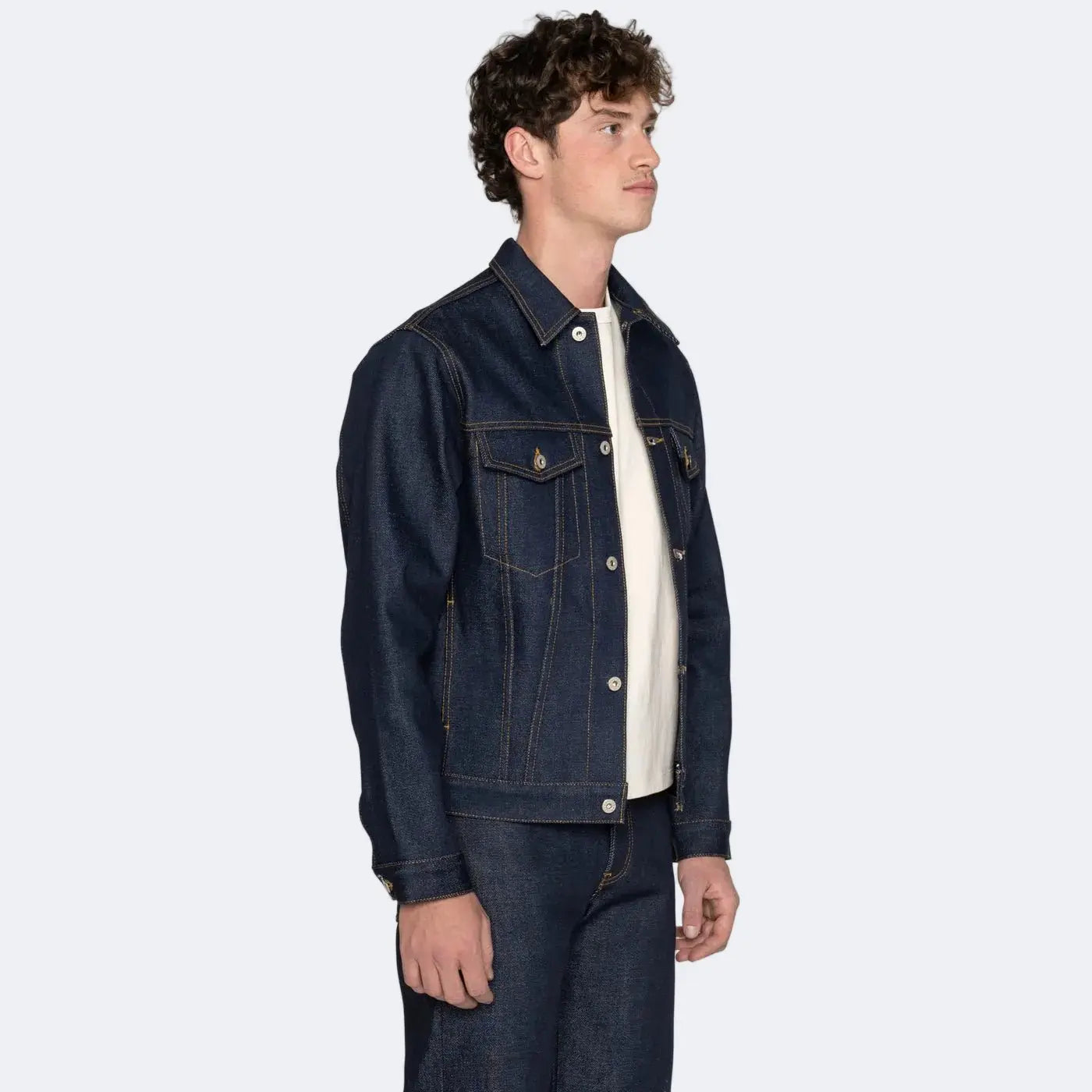 ELEPHANT 14 Dirty Elephant - Denim Jacket 20 oz - Raw Denim