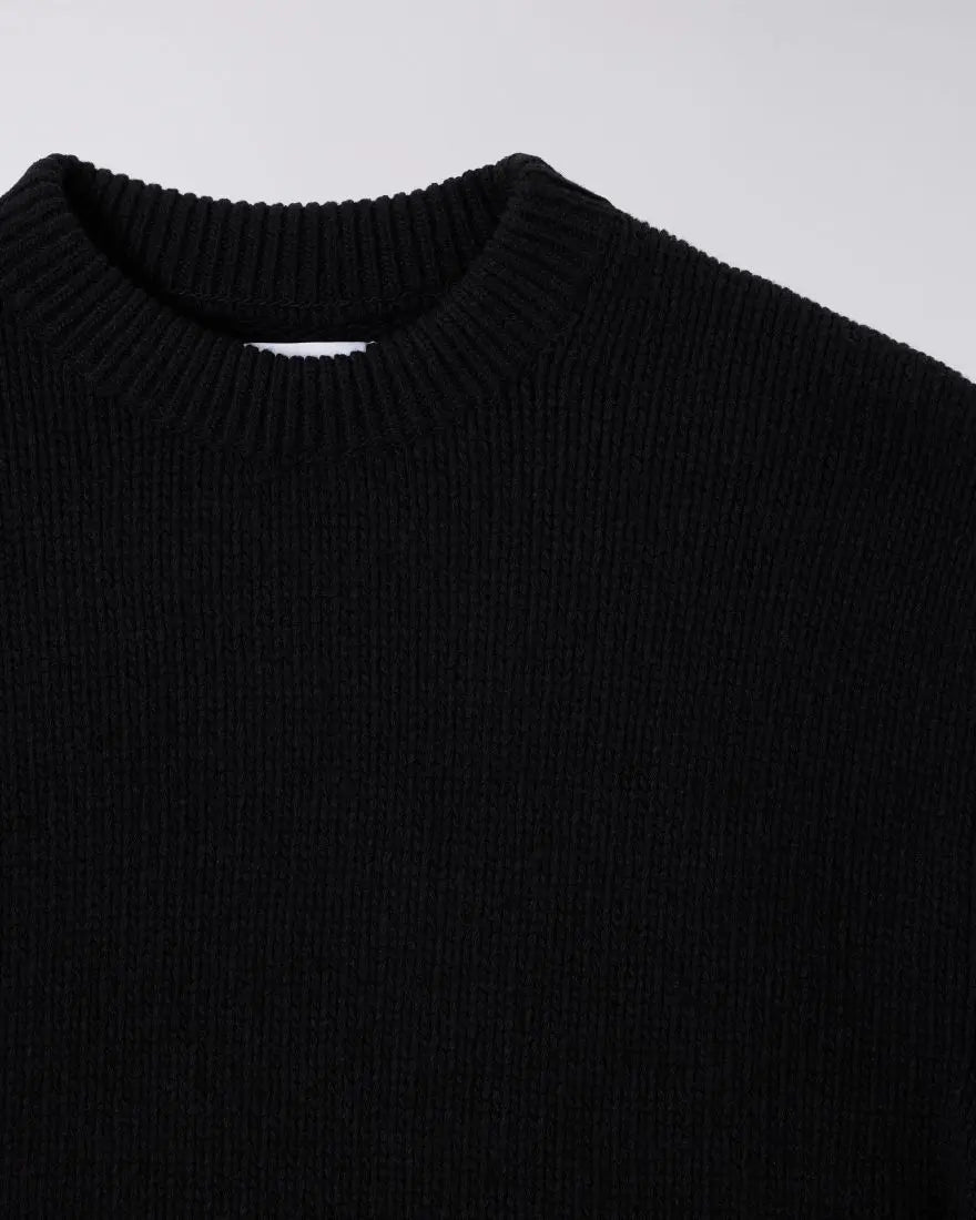 ELLIS SWEATER - Black - Raw Denim