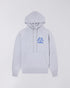 ENJOY HODDIE SWEAT Grey Marl - Garment washed - Raw Denim