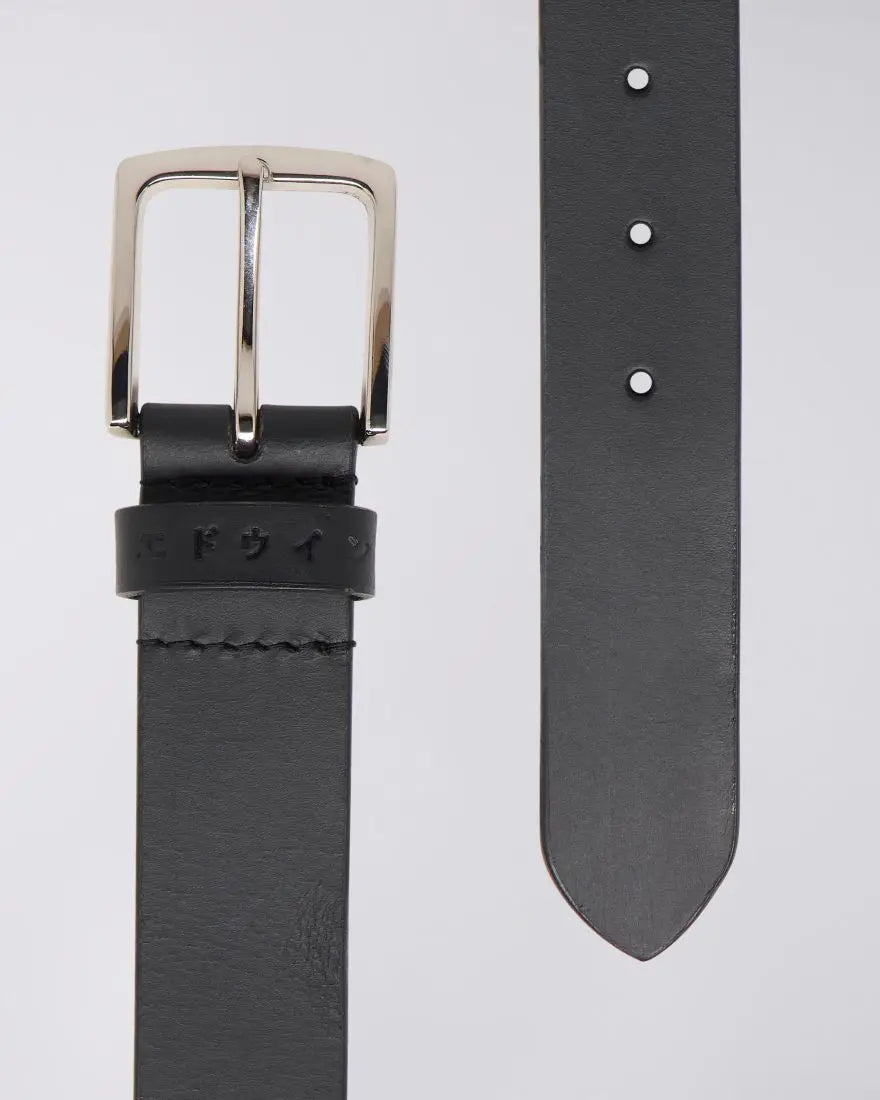 FOREVER BELT - Black - Raw Denim