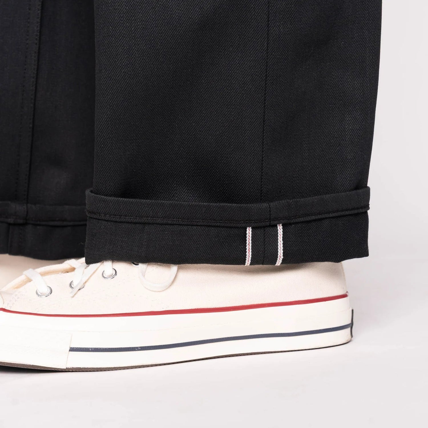 FOREVER BLACK SELVEDGE - Strong Guy 12.5oz - Raw Denim