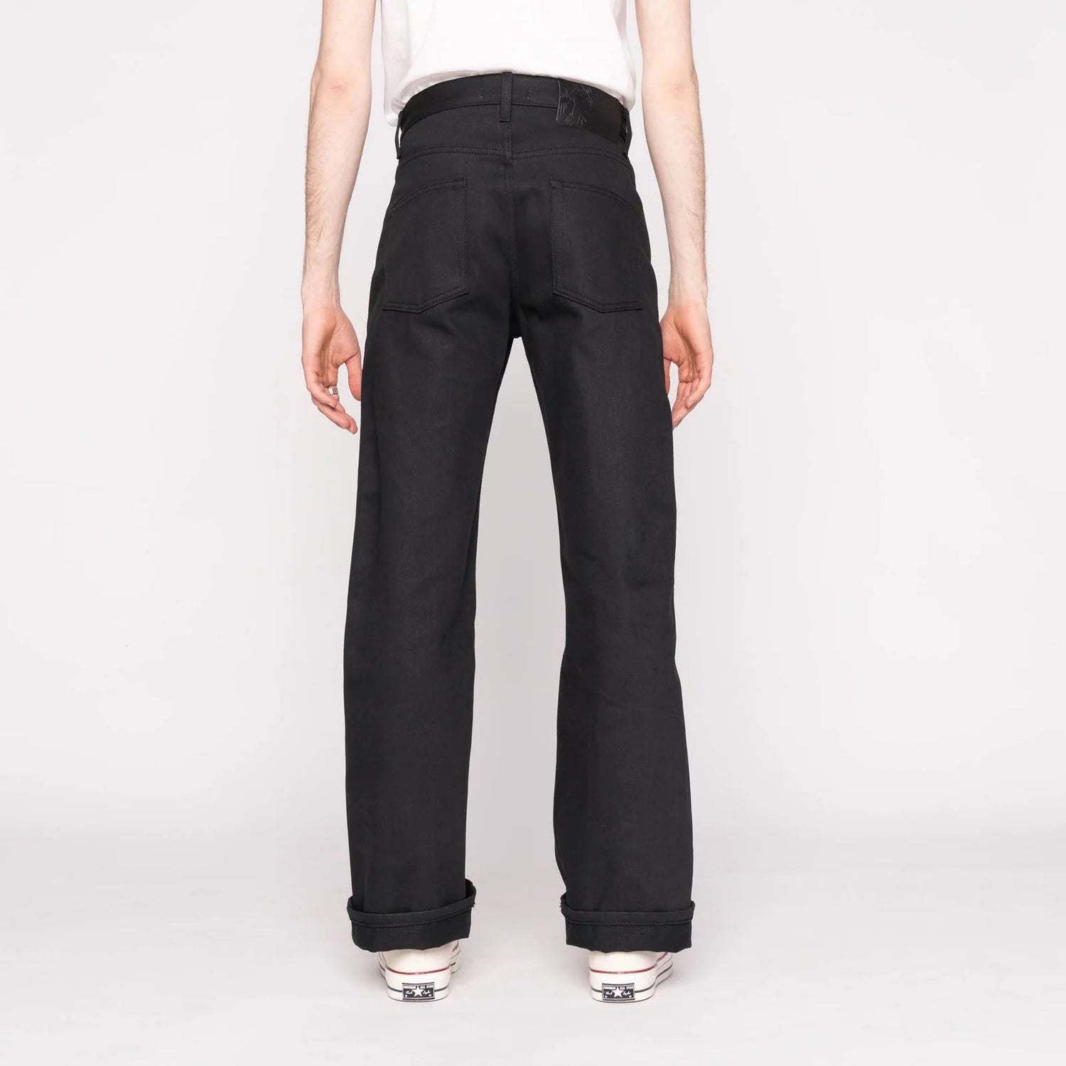 FOREVER BLACK SELVEDGE - Strong Guy 12.5oz - Raw Denim