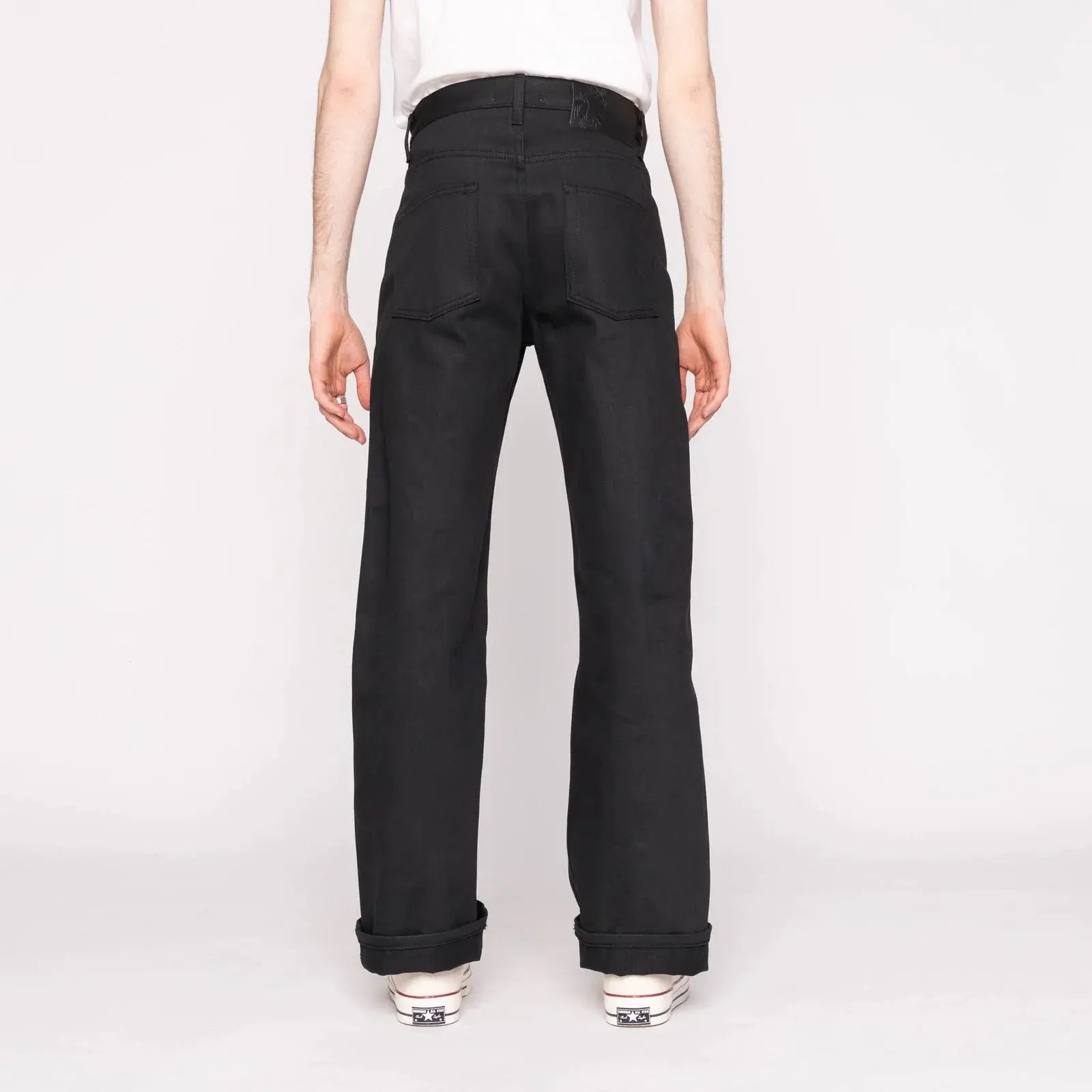 FOREVER BLACK SELVEDGE - Strong Guy 12.5oz - Raw Denim