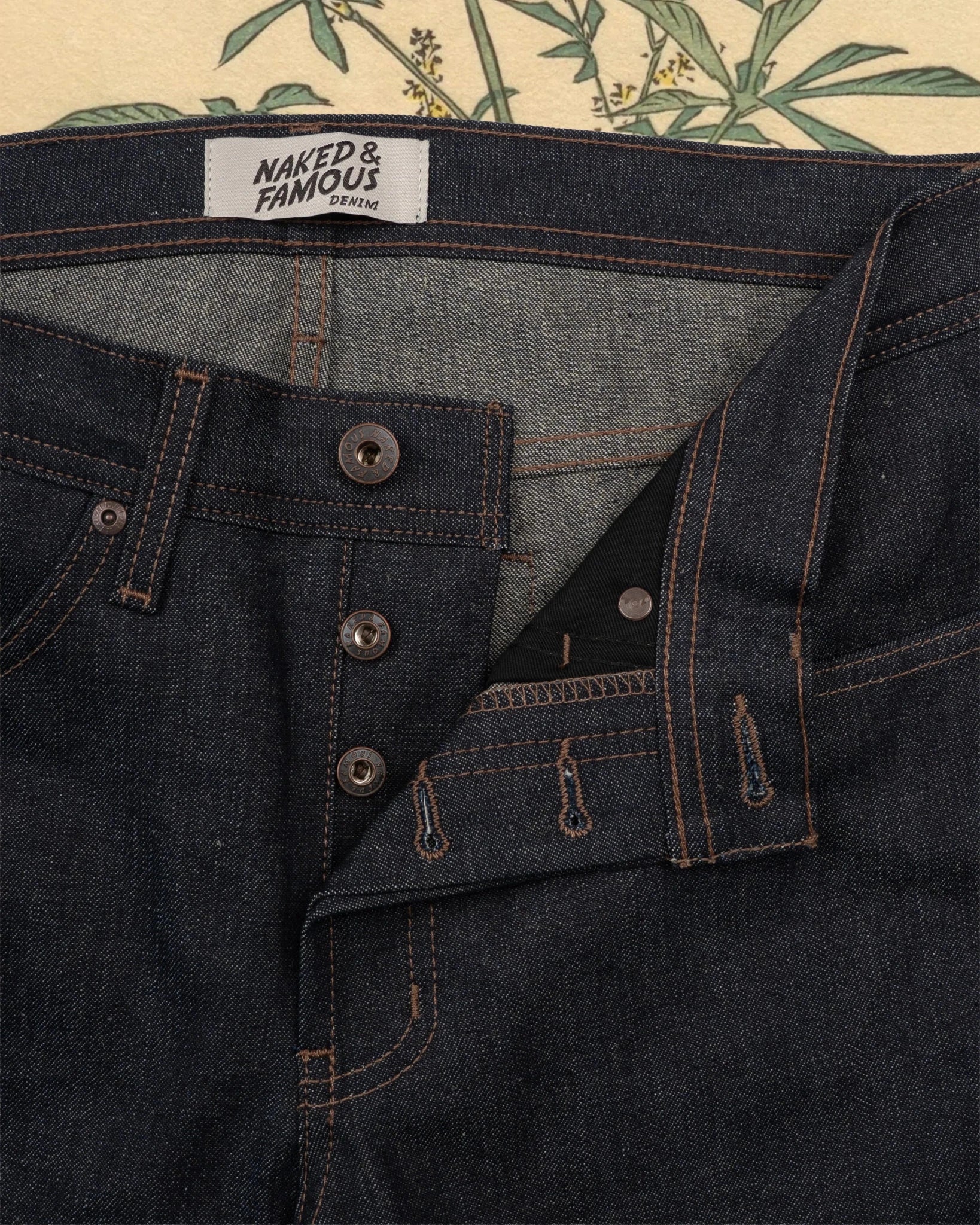 HEMP BLEND SELVEDGE - True Guy 11oz - Raw Denim