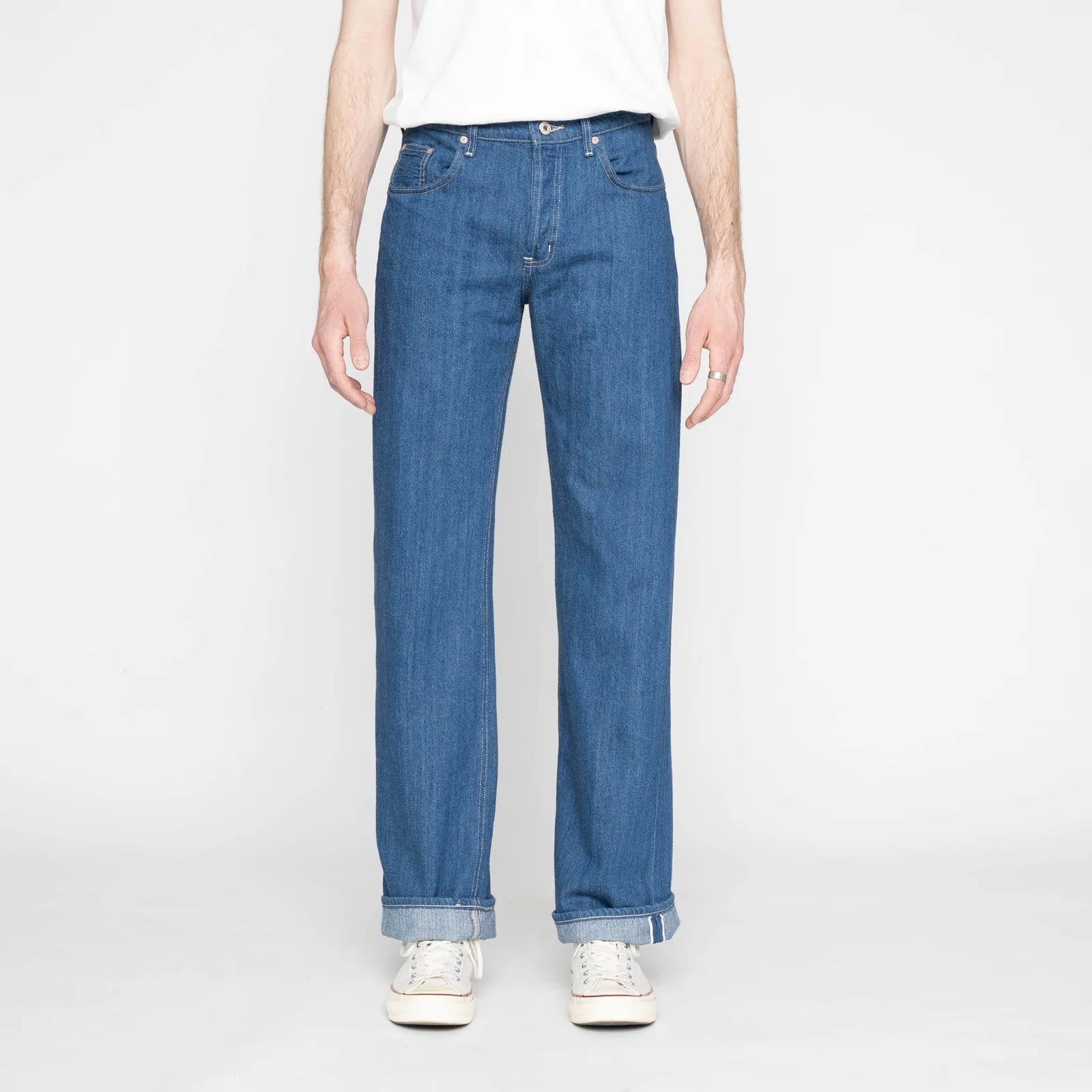 HIGH NOON SELVEDGE - Strong Guy 10oz - Raw Denim