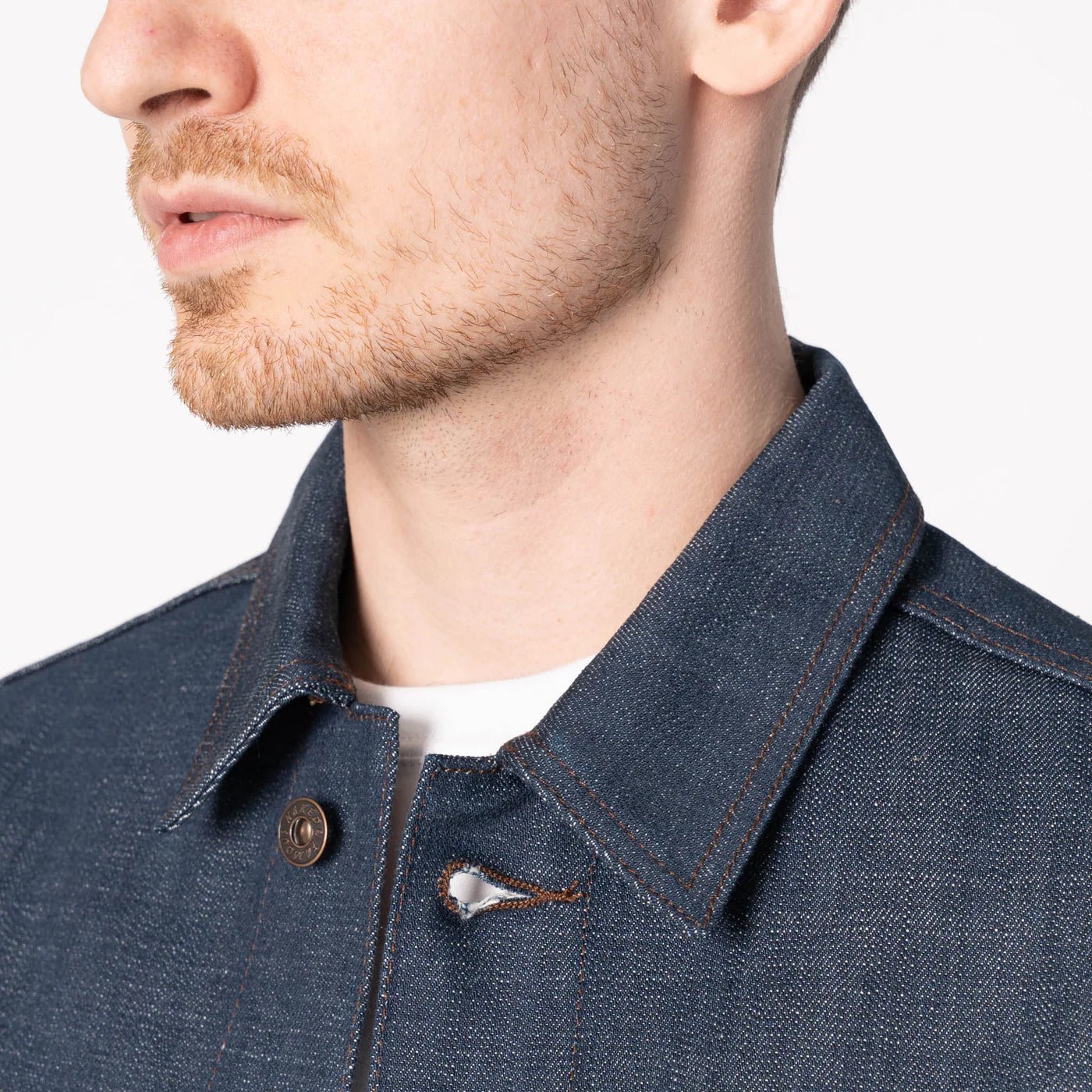 KAWATARO SELVEDGE - Denim Jacket 14.5 oz - Raw Denim