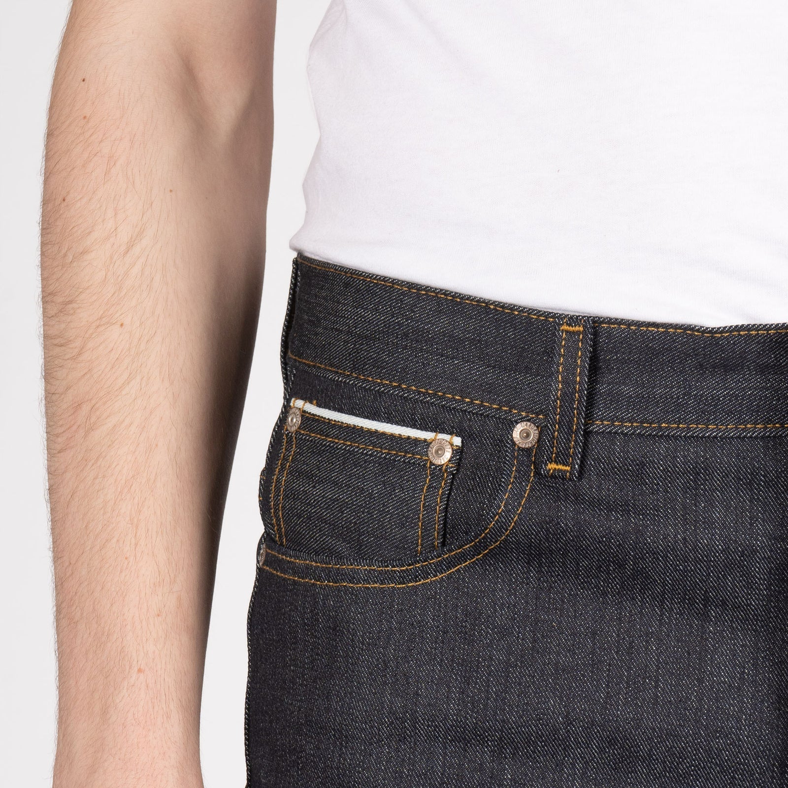 LEFT HAND TWILL - Groovy Guy 13.75oz - Raw Denim