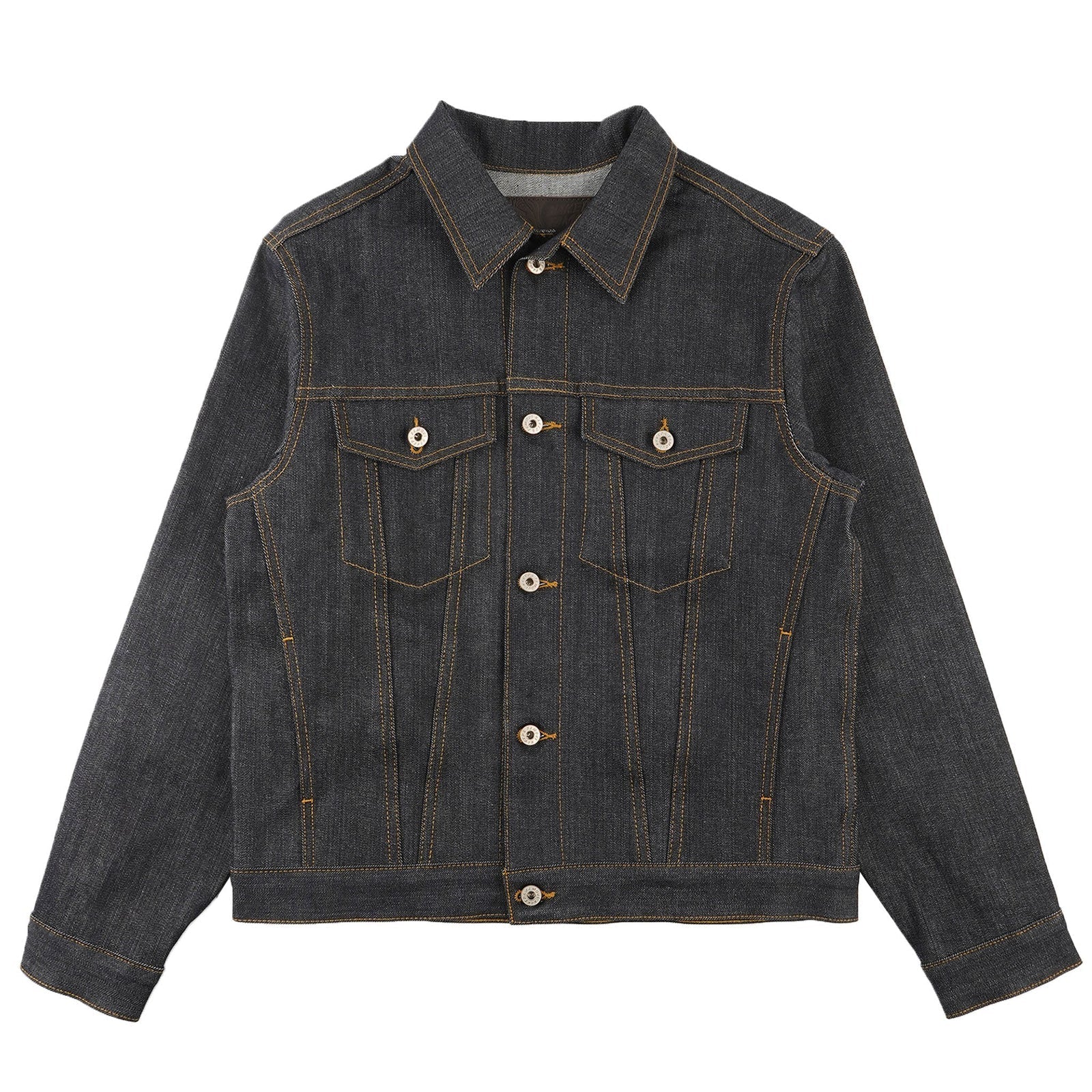 LEFT HAND TWILL SELVEDGE - Denim jacket 13.75oz - Raw Denim
