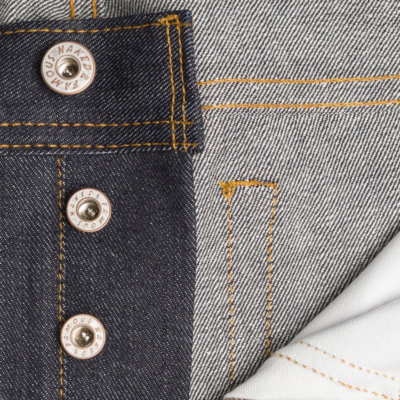 LEFT HAND TWILL - Weird Guy 13.75 oz - Raw Denim