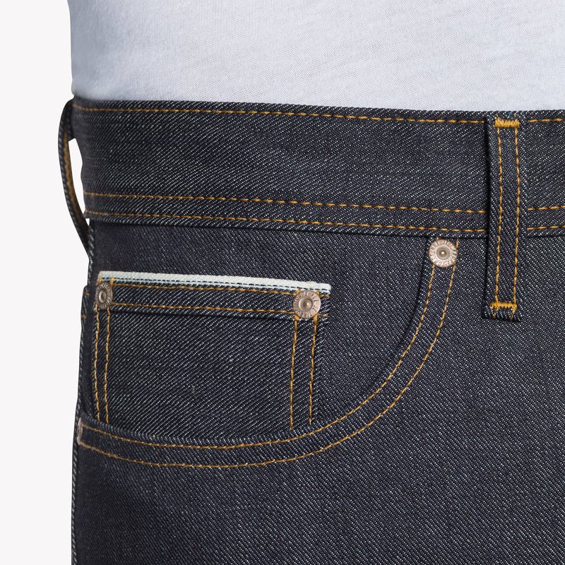 LEFT HAND TWILL - Weird Guy 13.75 oz - Raw Denim