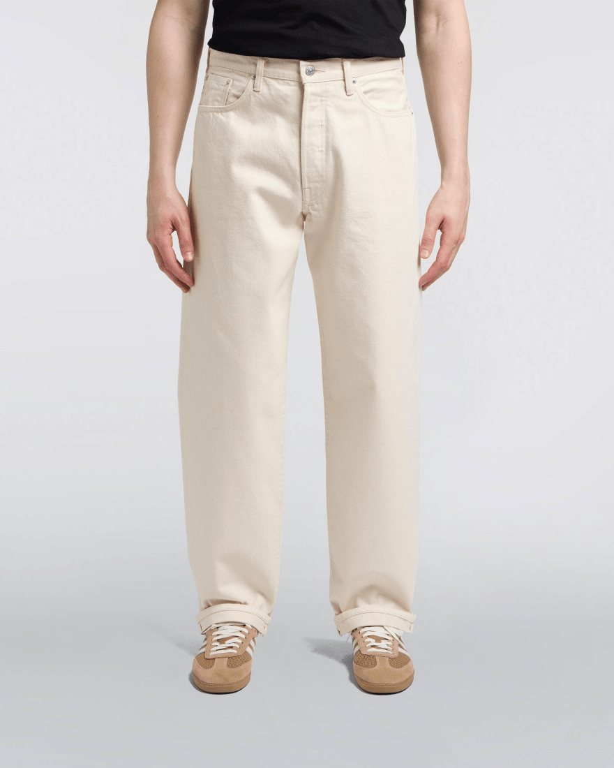 LOOSE JEANS - Natural Rinsed - Raw Denim