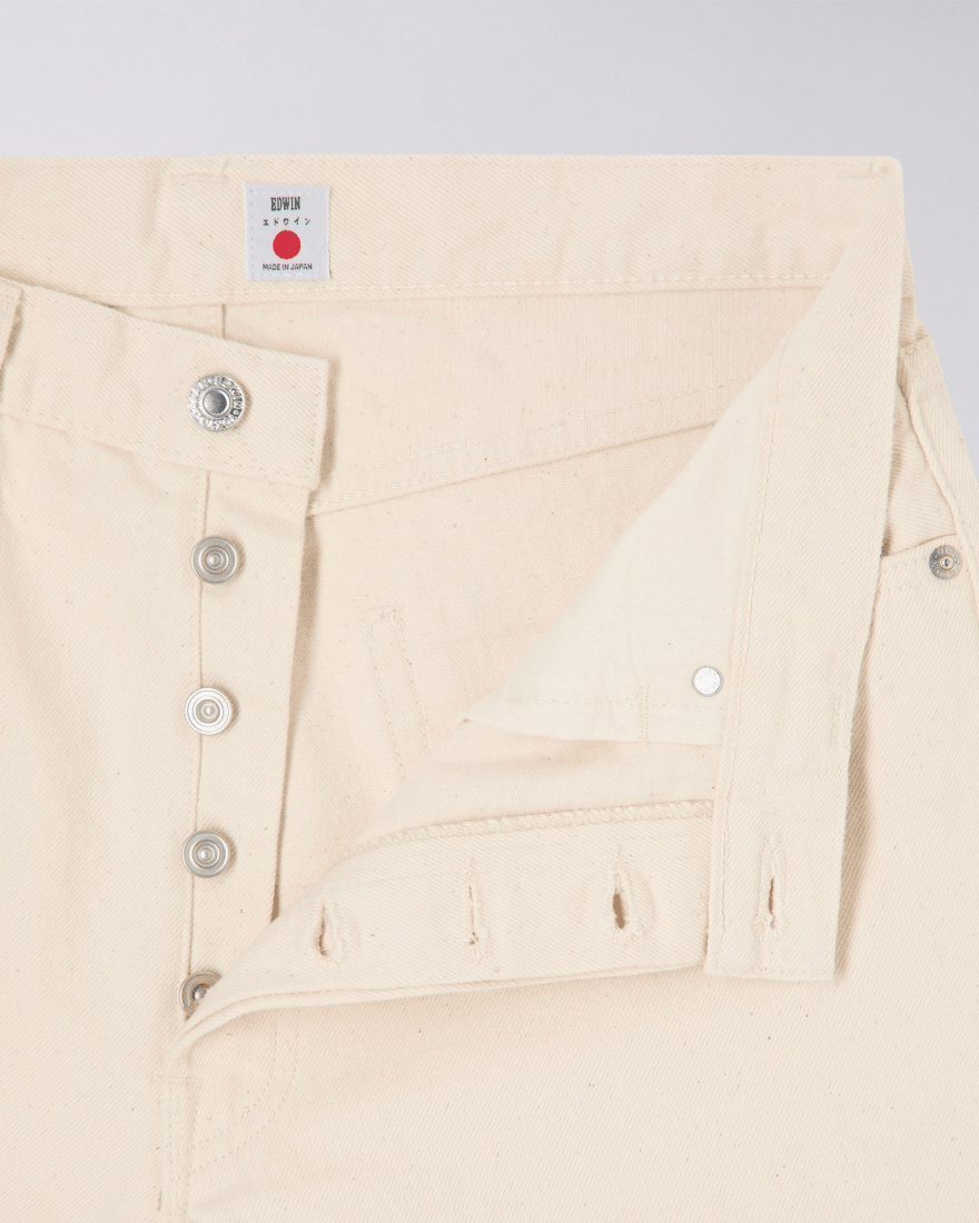 LOOSE JEANS - Natural Rinsed - Raw Denim