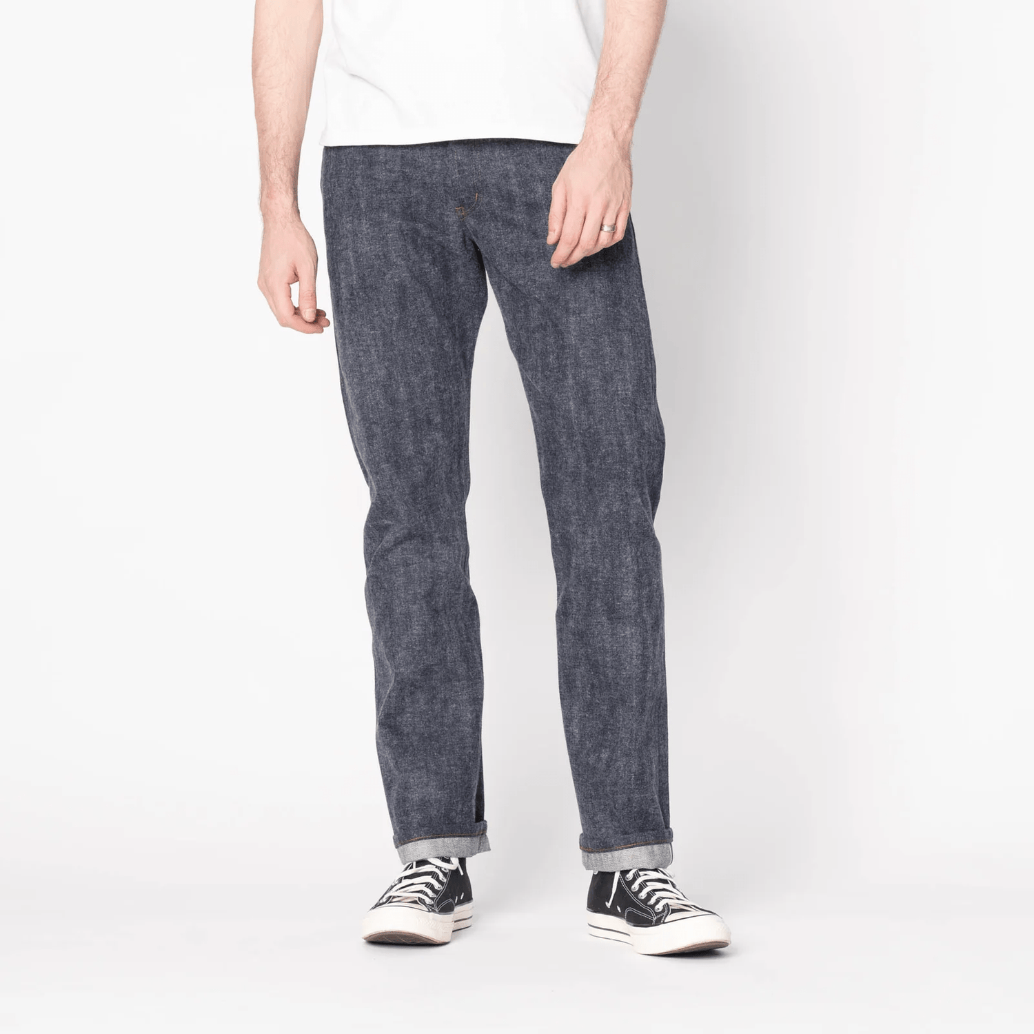 MAX BRUSH SELVEDGE - True Guy 13.75 oz - Raw Denim