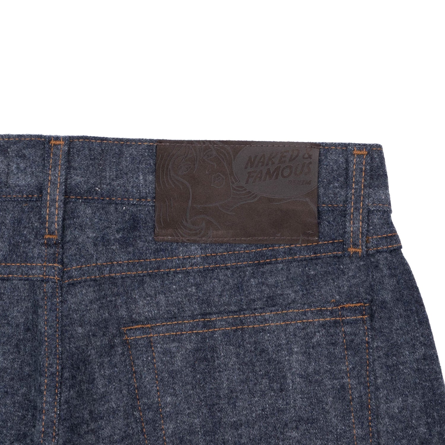 MAX BRUSH SELVEDGE - True Guy 13.75 oz - Raw Denim