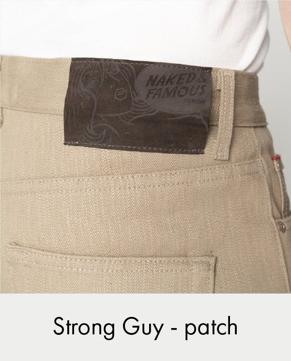 Naked & Famous Smokey Cotton Selvedge - 16 oz - Vintage Jeans
