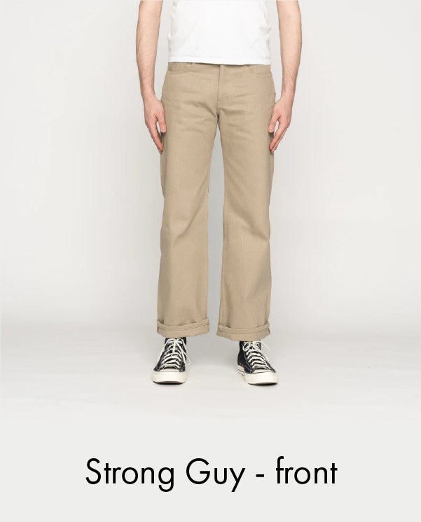 Naked & Famous Smokey Cotton Selvedge - 16 oz - Vintage Jeans