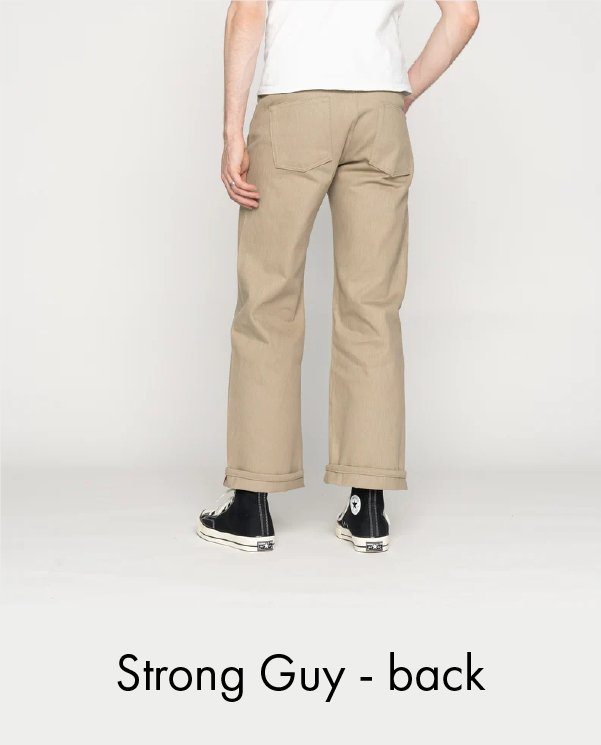 Naked & Famous Smokey Cotton Selvedge - 16 oz - Vintage Jeans