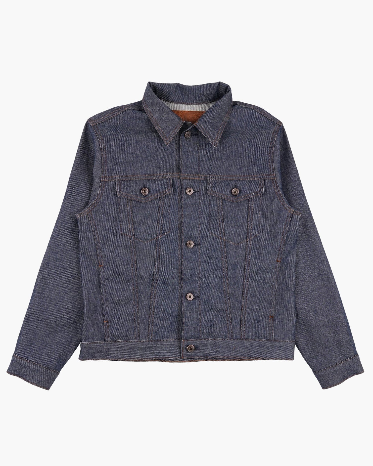 NATURAL INDIGO SELVEDGE - Denim jakke - 12oz - Raw Denim