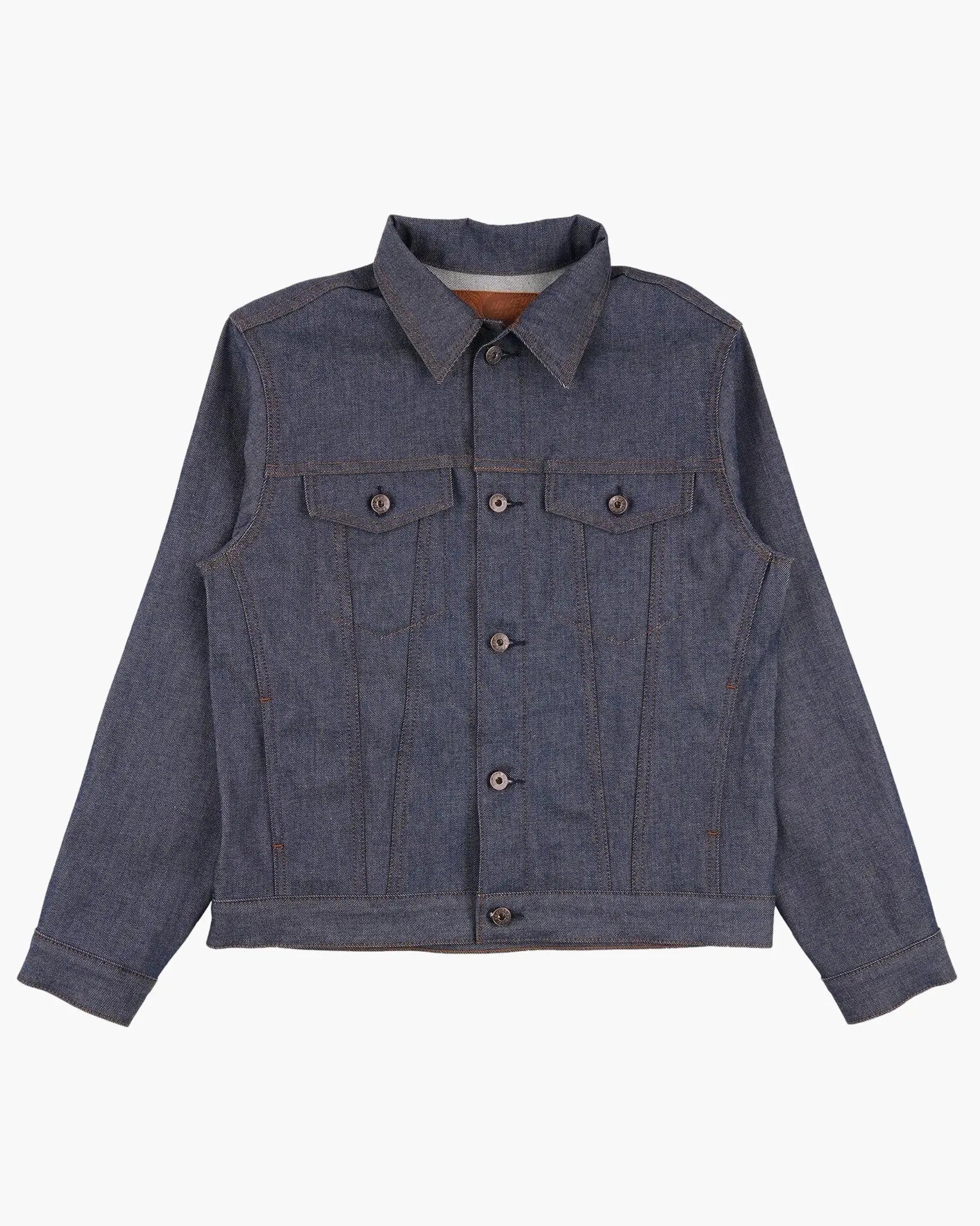 NATURAL INDIGO SELVEDGE - Denim jakke - 12oz - Raw Denim