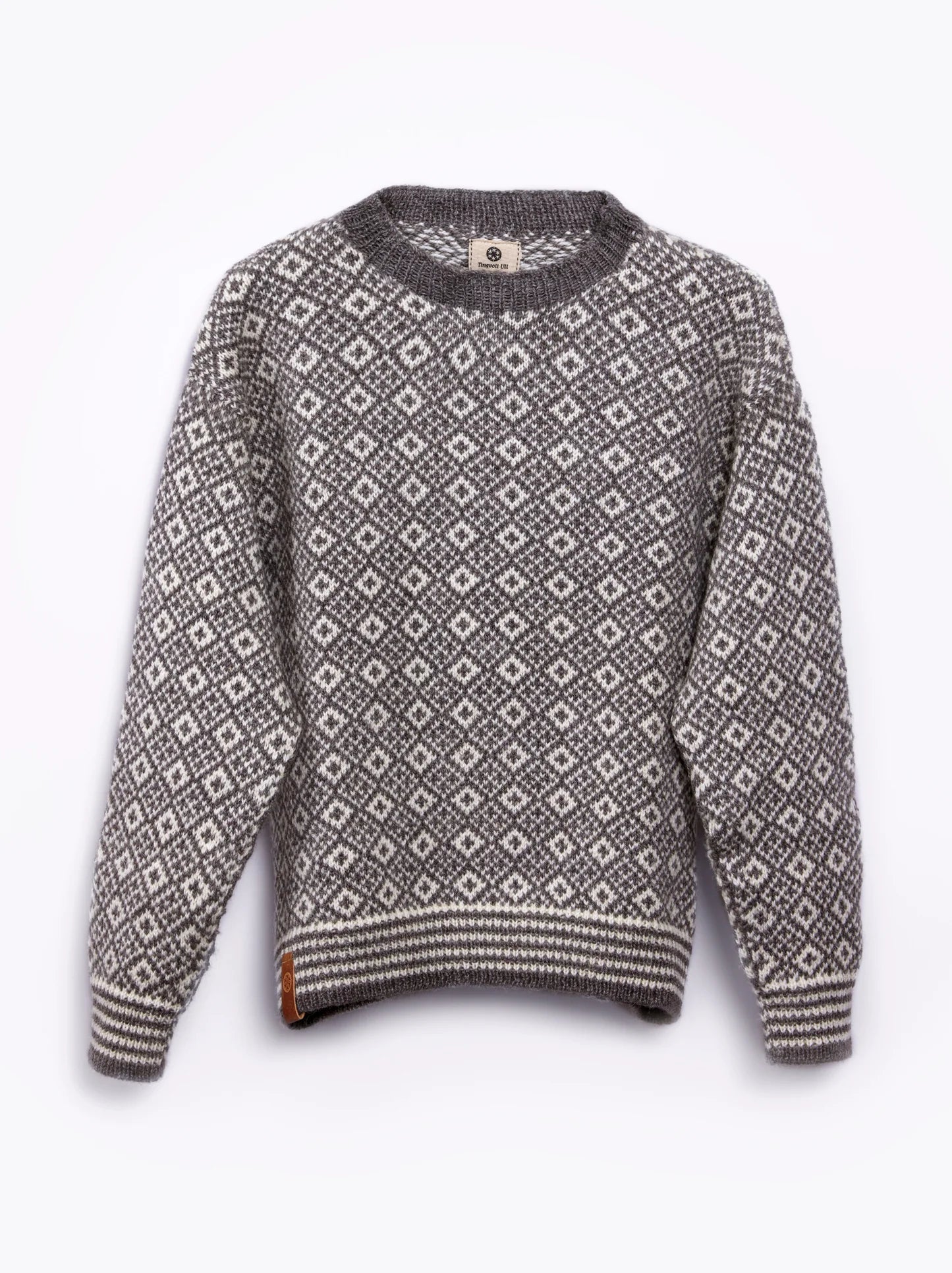 OLVE ULLGENSER - Grey & Natural White - Raw Denim