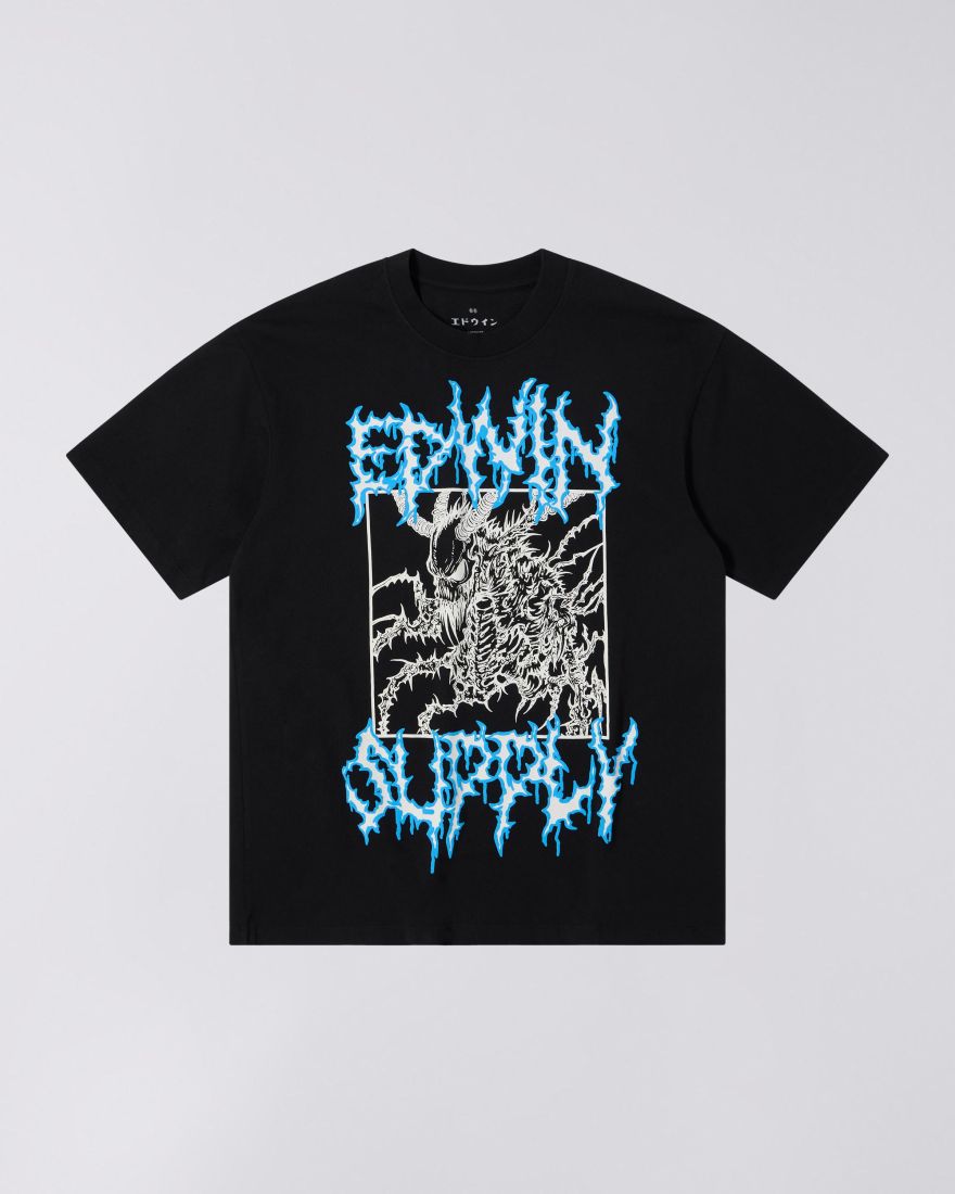 PANKU KOCHU T - SHIRT - Black - Raw Denim