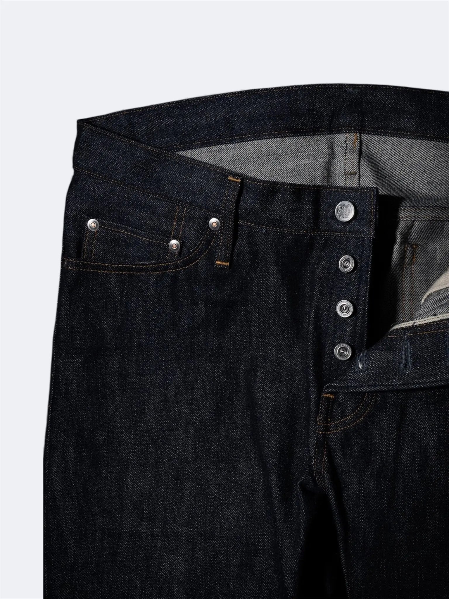 R008 (000W) RARE JEANS / Straight - Raw Denim