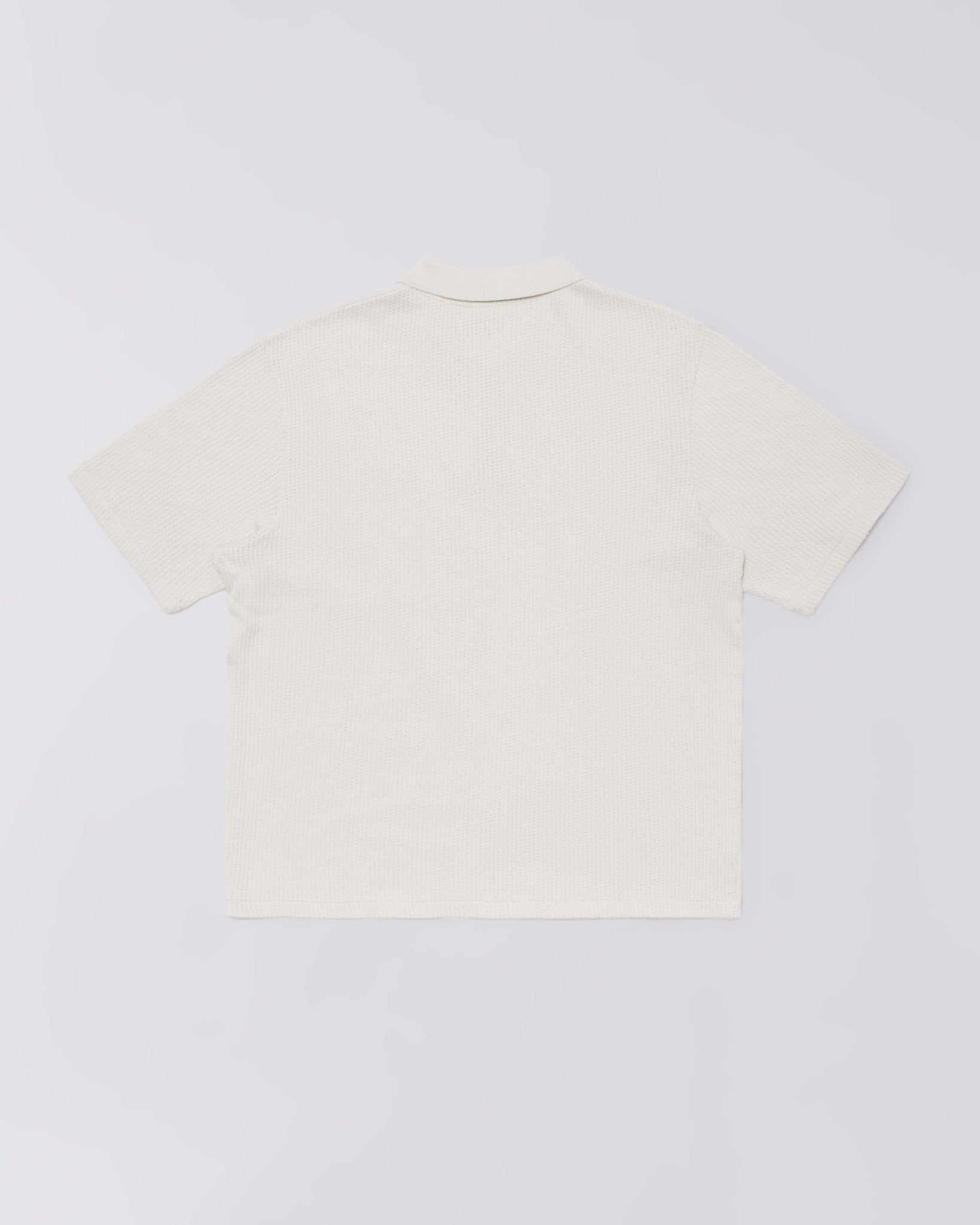 RICK POLO KNIT SS - Blue / Light Grey - Raw Denim