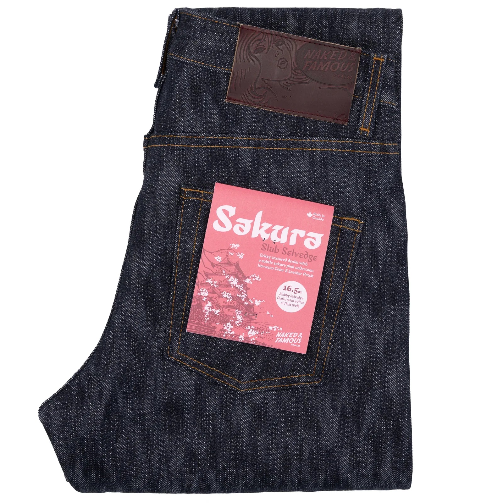 SAKURA SLUB SELVEDGE - Easy Guy 16.5 oz - Raw Denim