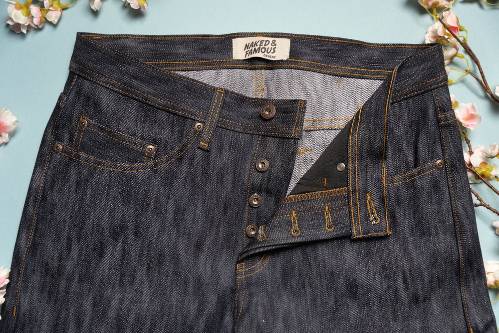SAKURA SLUB SELVEDGE - Weird Guy 16.5 oz - Raw Denim