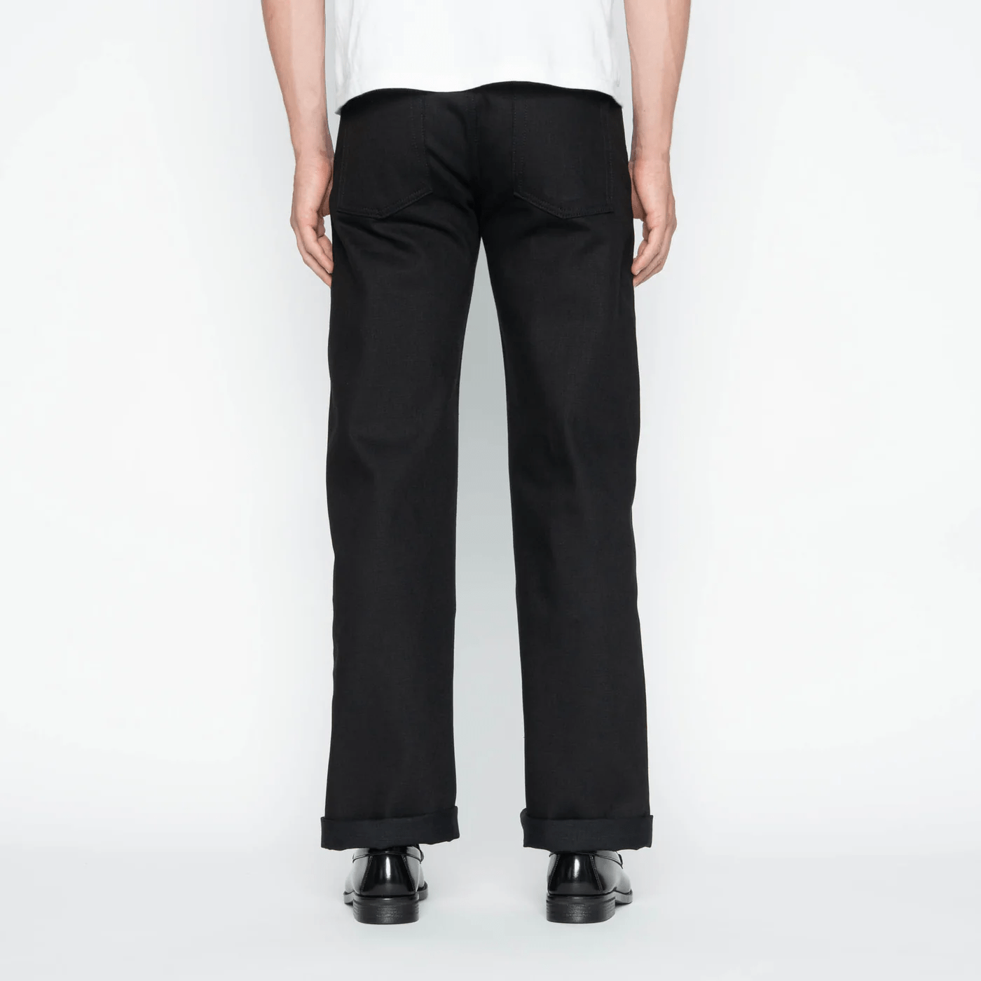 SOLID BLACK - Strong Guy - 13 oz - Raw Denim