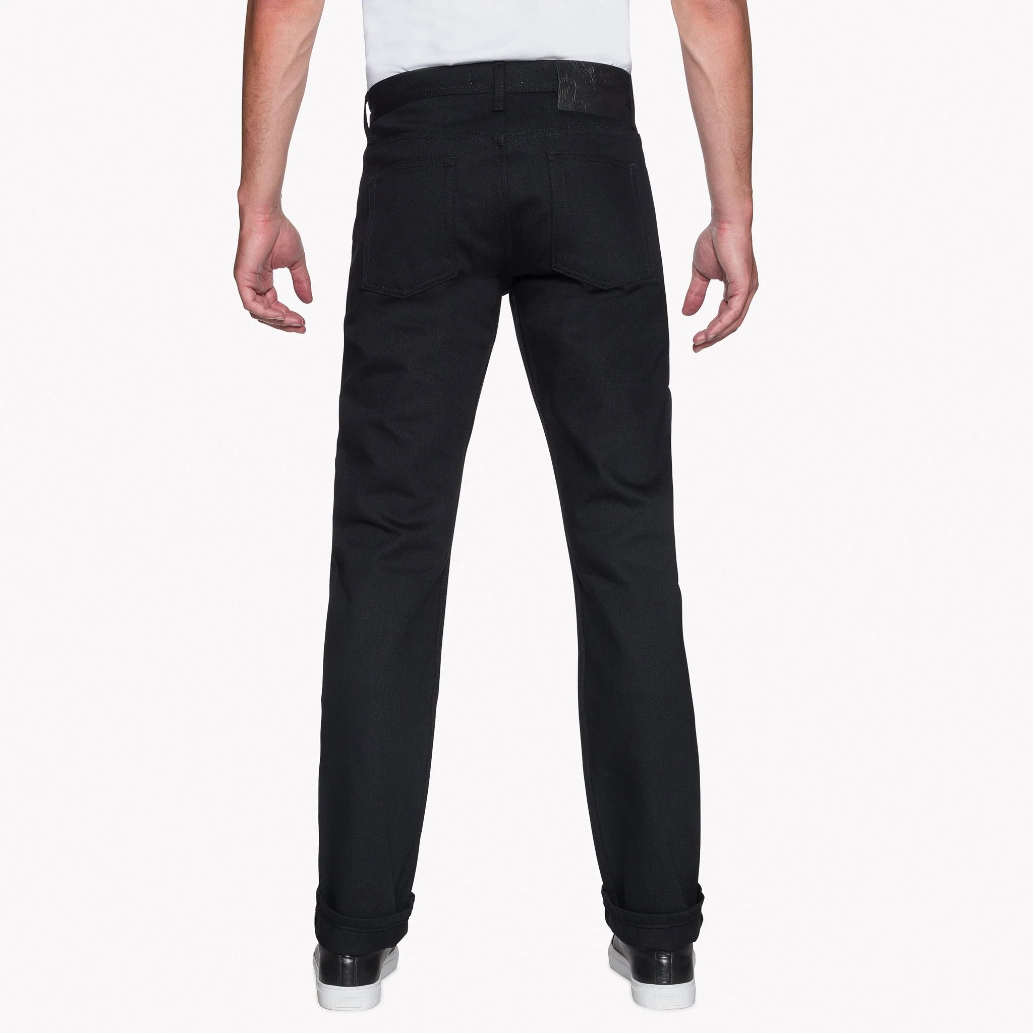 SOLID BLACK - Weird Guy 13 oz - Raw Denim