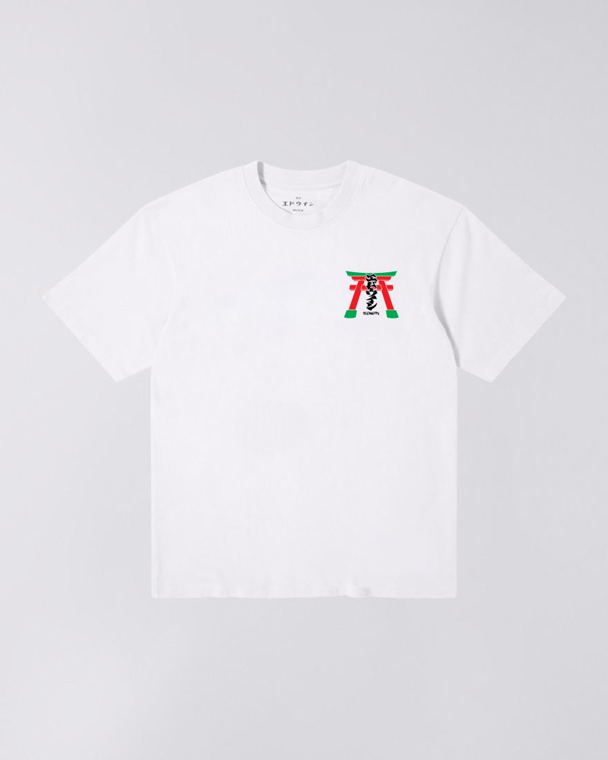 TORII T - SHIRT - White - Raw Denim