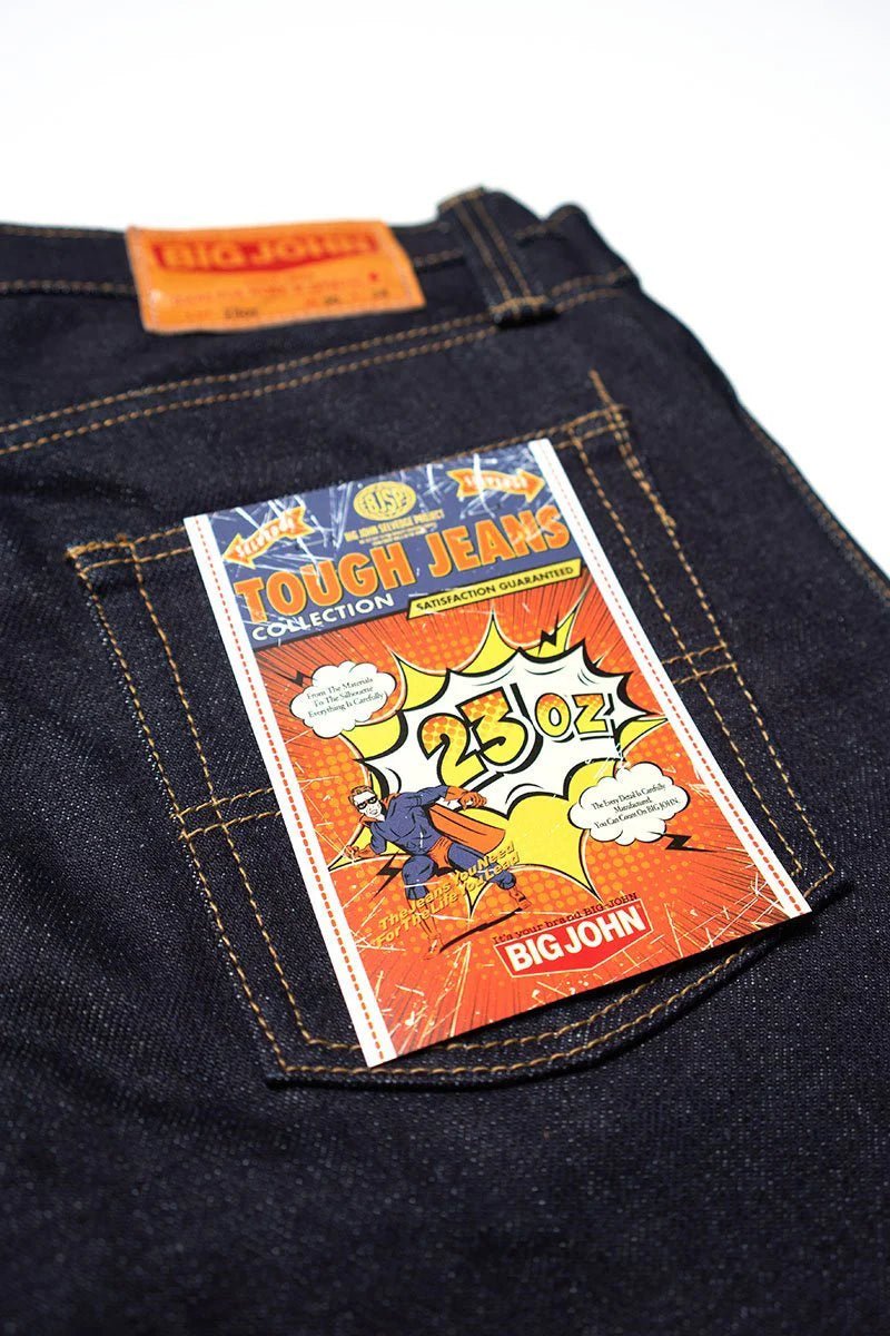 Big John Tough Jeans M106G – 23oz Japanese Selvedge Slim Tapered