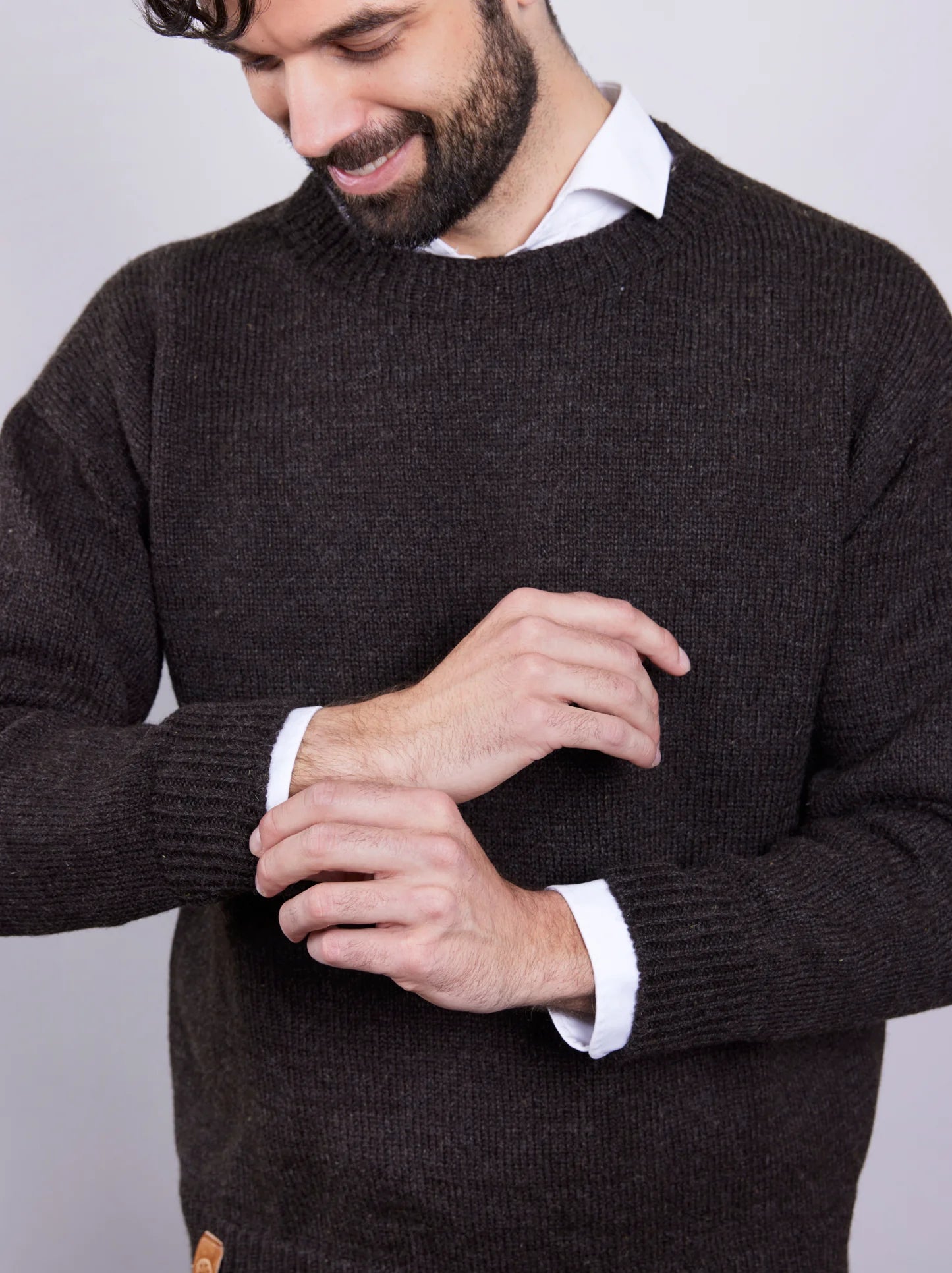 TROLLA ULLGESNER - Dark Brown - Raw Denim