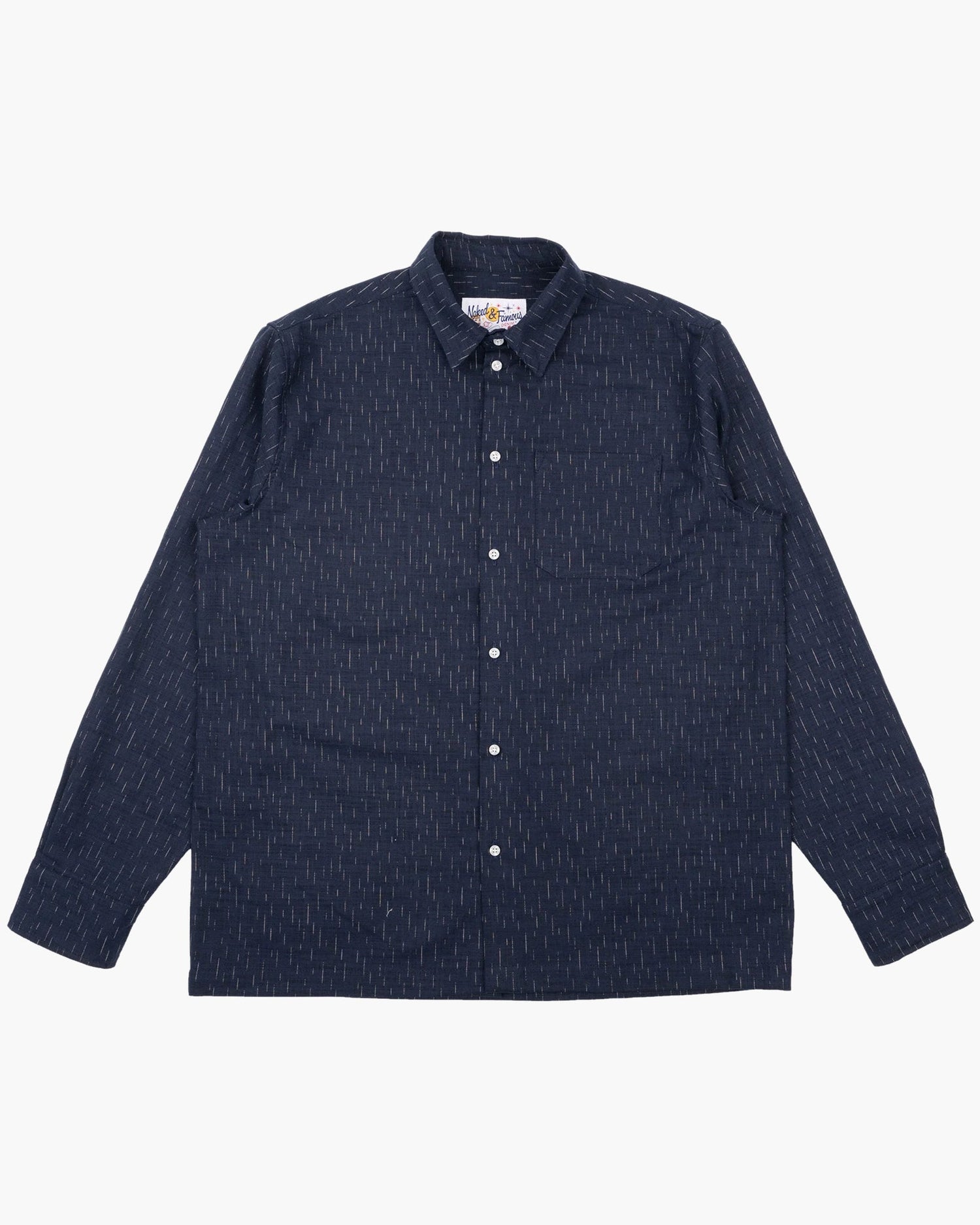 TRUE SHIRT - Kimono Rain - Raw Denim