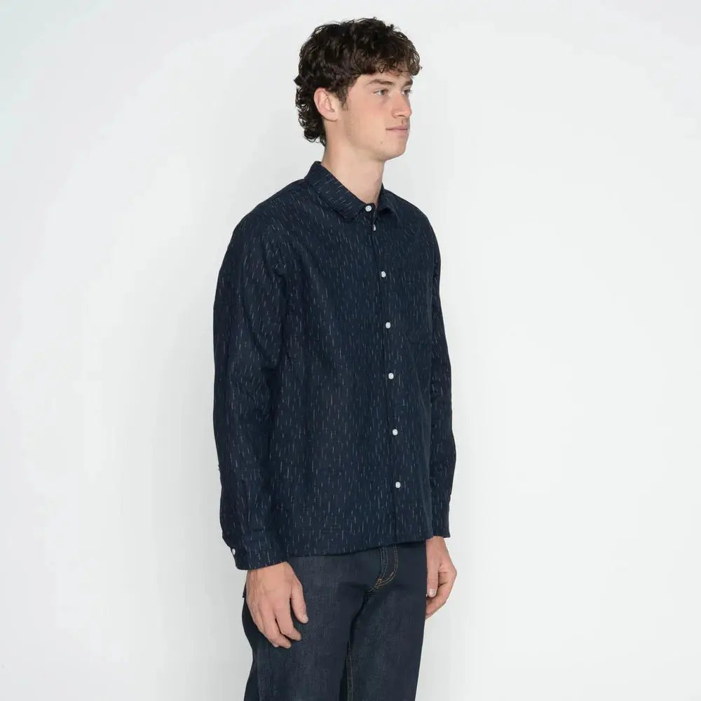 TRUE SHIRT - Kimono Rain - Raw Denim
